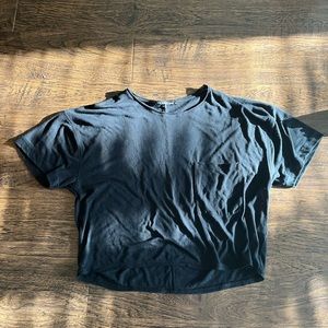 rag & bone oversized crop T-shirt